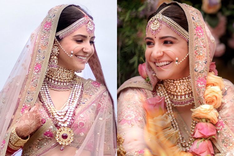 Anushka-Sharma-wedding : Bridal makeup