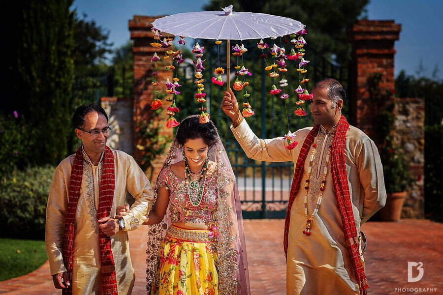 Indian Wedding In Tuscany Italy Wedabout