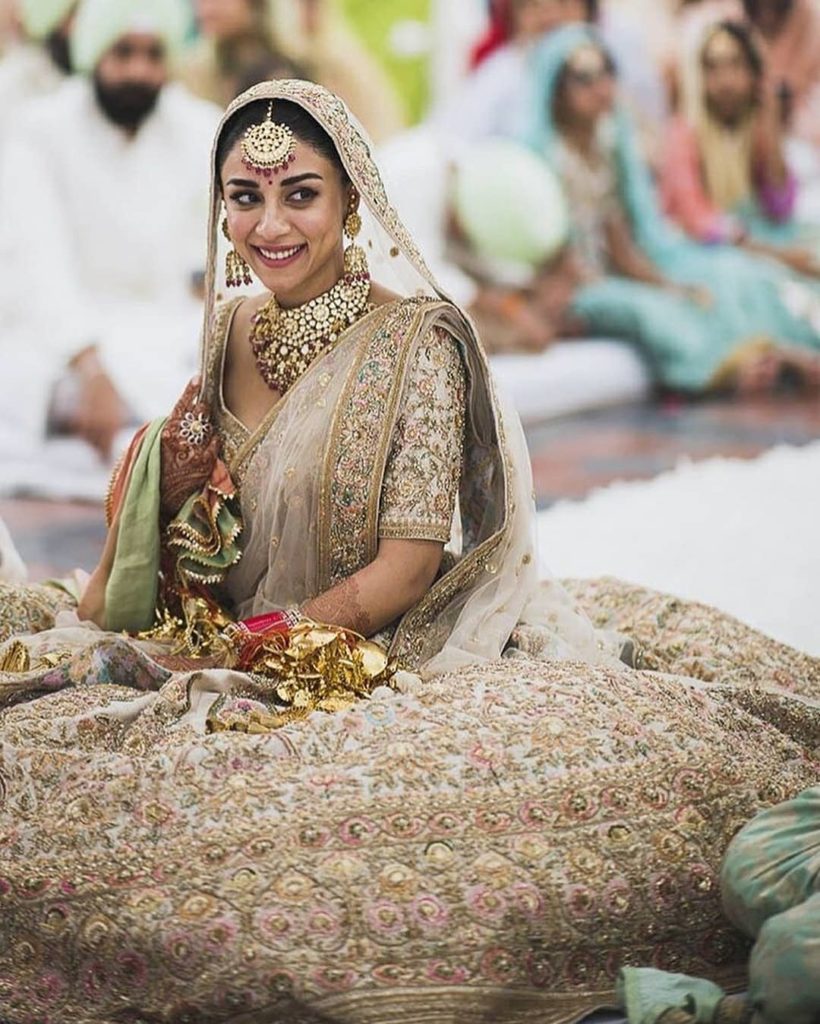 amupuri's bridal look