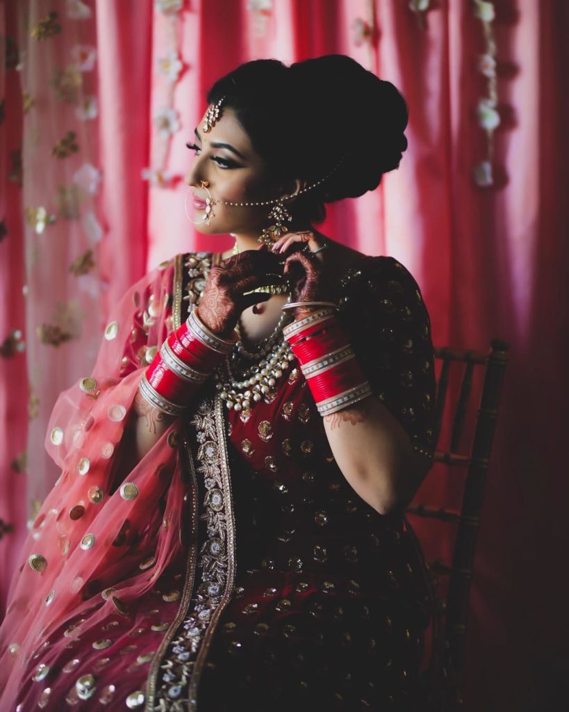 indian bridal look