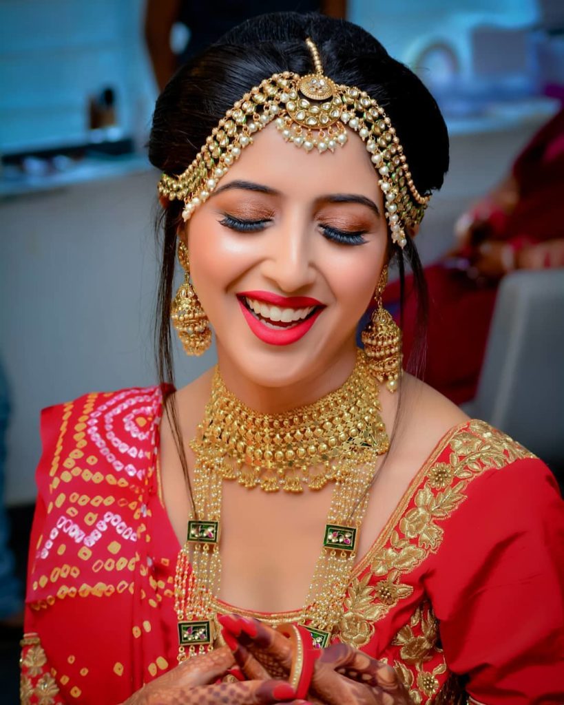 indian bridal look