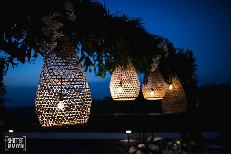 Decorations for a Bali wedding by Butterfly styling 