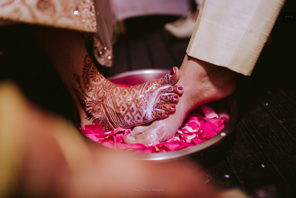 wedding ceremonies at a wedding in kerala
