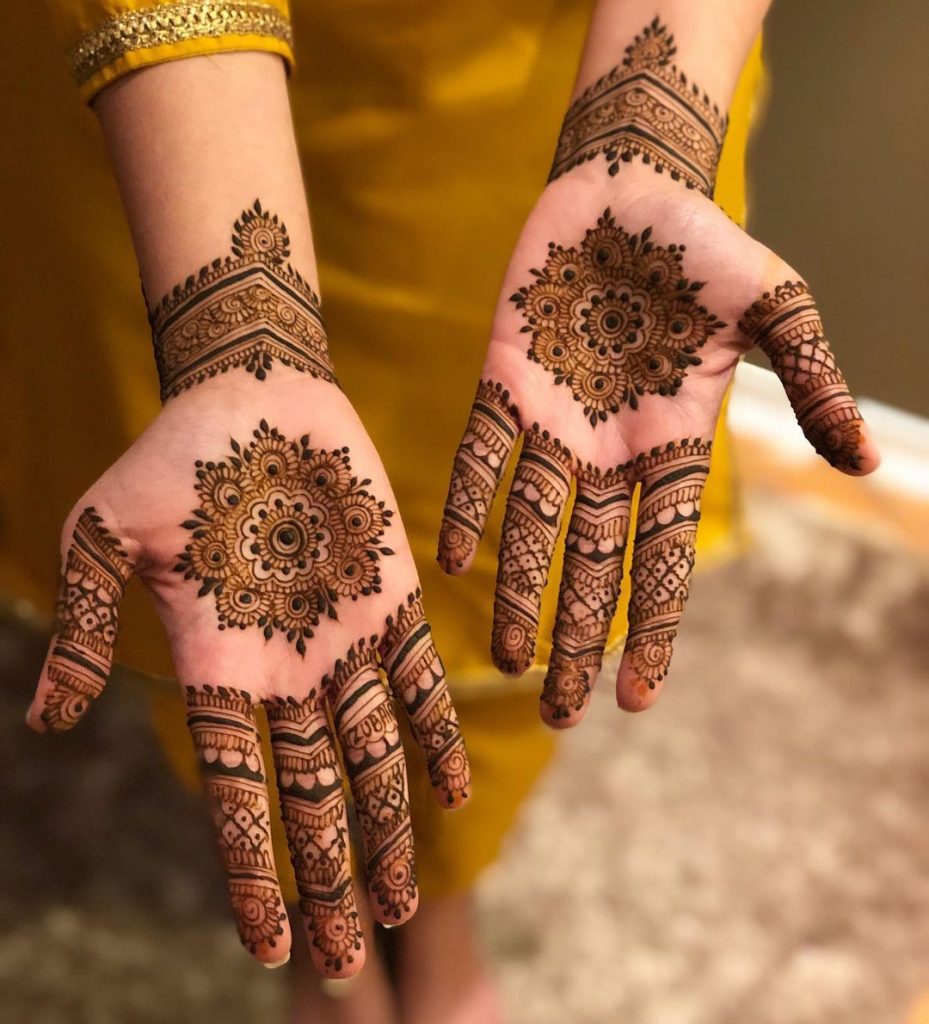 Mehndi designs for EidulFitr 2021 Latest trendy henna art DIY Arabic  pattern  Hindustan Times