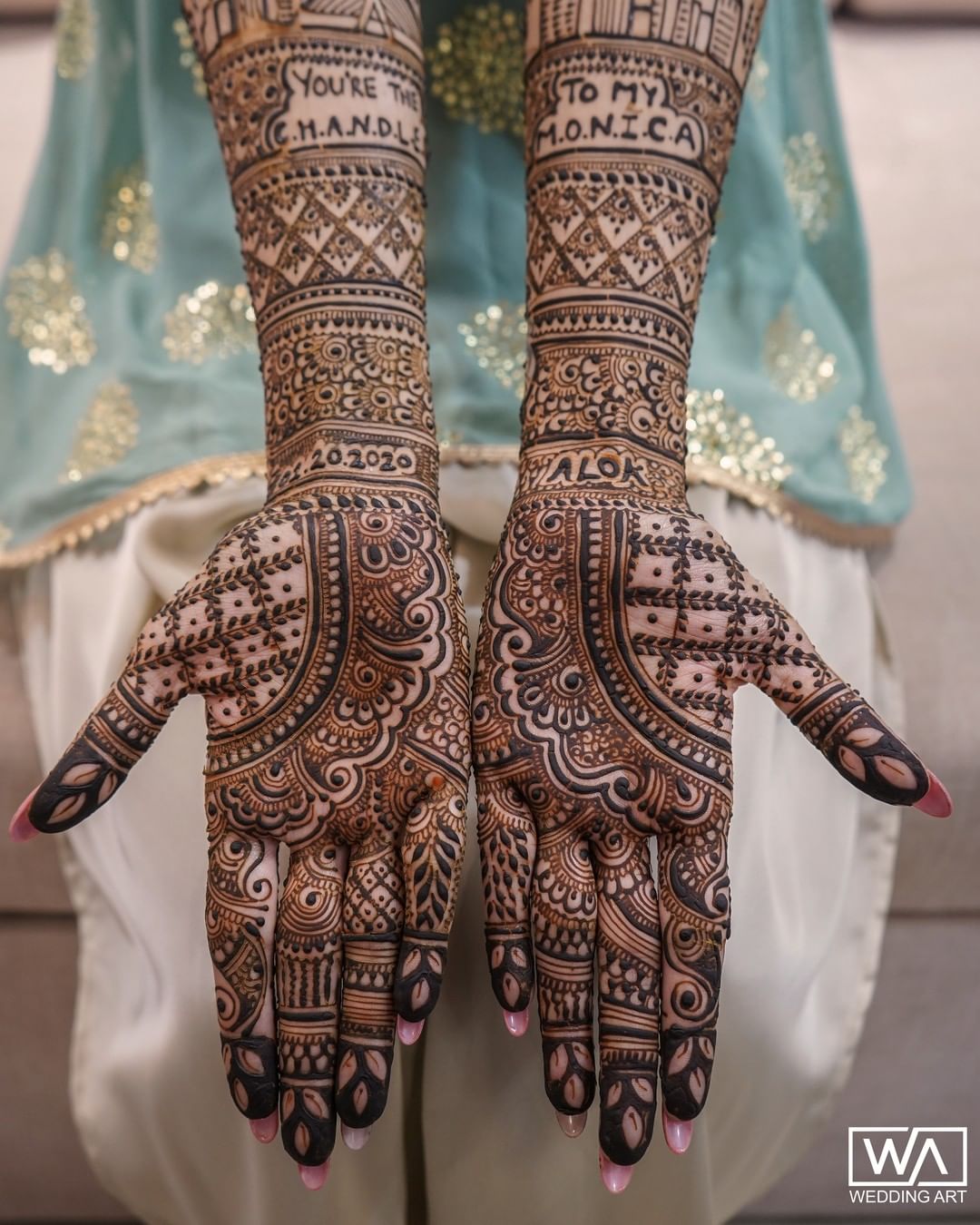 70 Fresh And Latest Bridal Mehndi Design Ideas For Your 2021 Wedding 7387