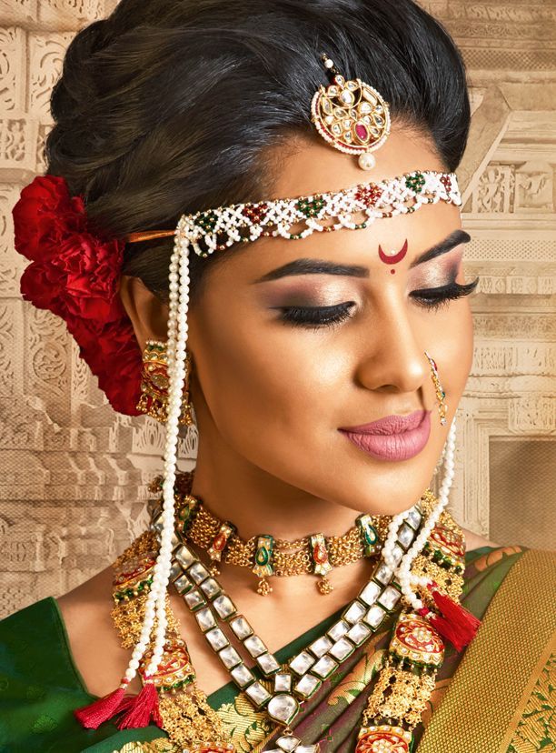 Marathi Bridal Hairstyles for Maharashtrian Brides | Loose braid hairstyles,  Bridal hair, Hair styles