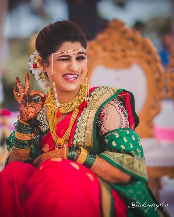 Red Veds: Best Single Wedding Poses | Check It Now