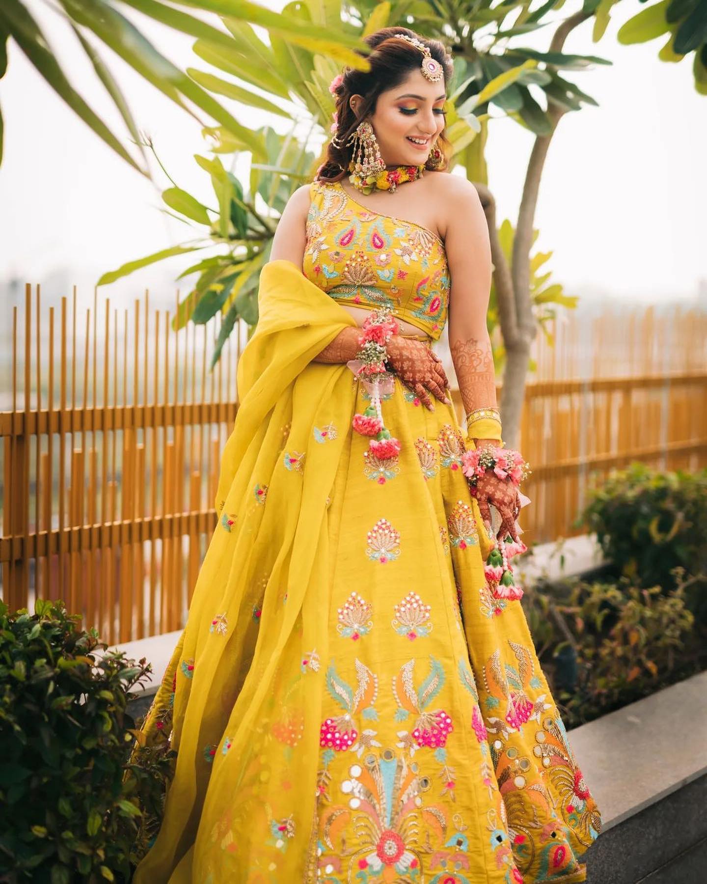 50+ Latest & Best Haldi Outfit & Dress Ideas for Brides Inspired