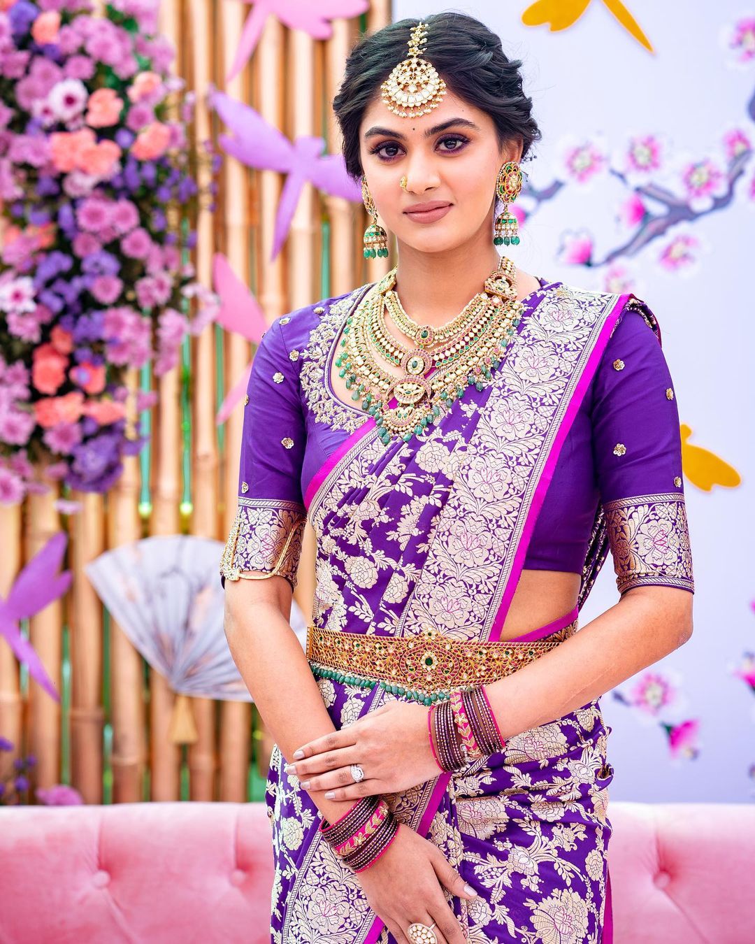 Bridal Hair Accessories Looks for Punjabi Brides | Indian bridal fashion,  Long skirt top designs, Punjabi hairstyles