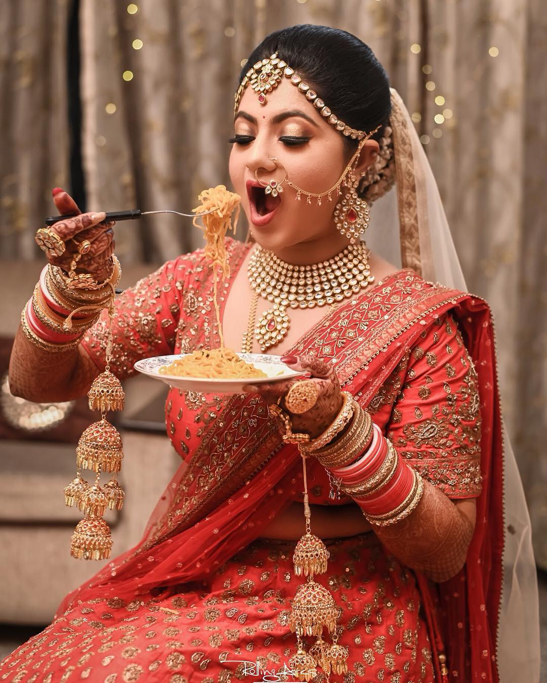 Bride's look by Cine World photography #bride #lehanga #lehangaphotoshoot  #outfit #outfitshot #bridal #bridalmakeup #makeup #dulhan #phot... |  Instagram