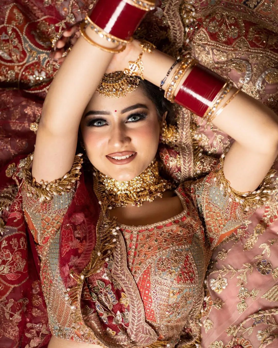 solo bridal photoshoot poses with props bridal photoshoot ideas Indian