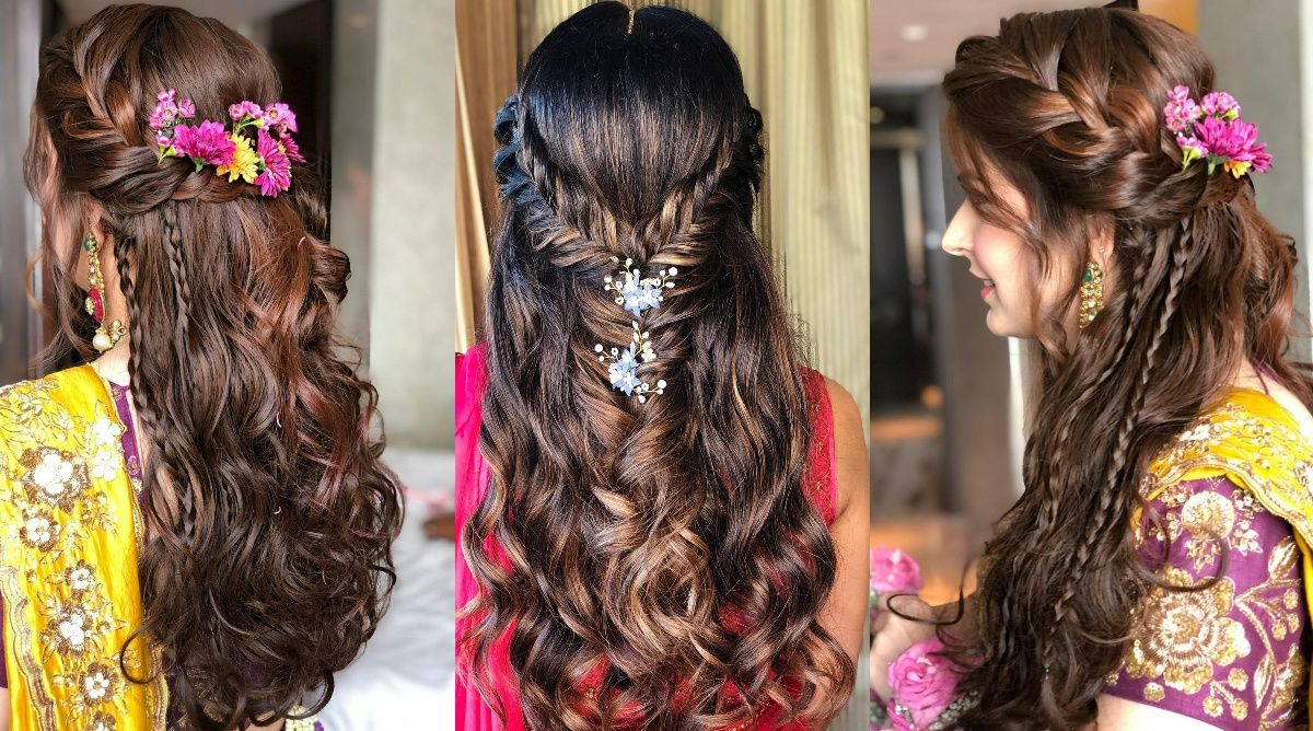 5 Easy Hairstyles By Himanshi Parashar For Engagement Look