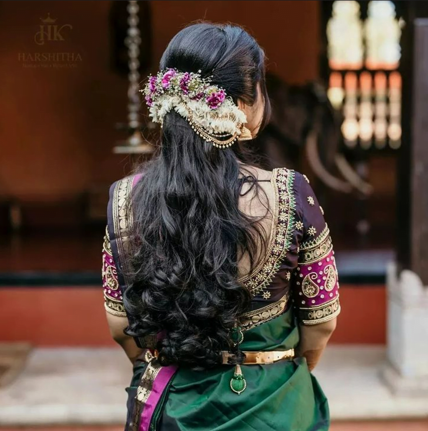 south-indian-wedding-hairstyles (2) • Keep Me Stylish
