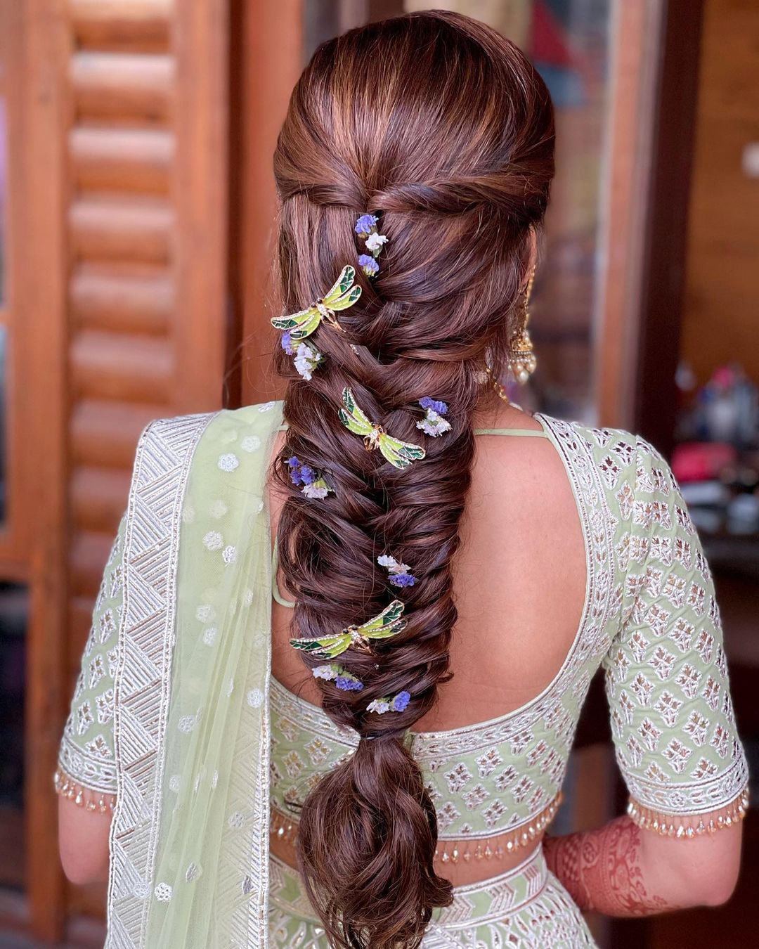 Trending: Puffy Ponytail Hairstyles That Indian Brides Are Getting Obsessed  With! - Wedbook | Stylish ponytail, Ponytail hairstyles, Hairstyles for  gowns