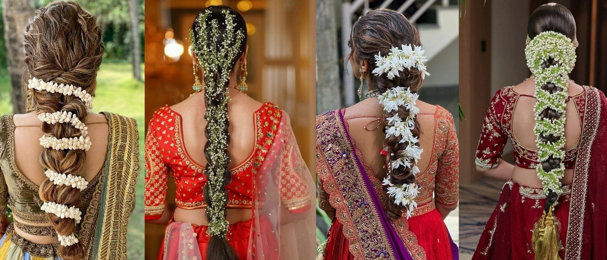 Indain Bridal hairstyle 2019/ wedding bridal hairstyle/ latest indian bridal  bun hairstyle - YouTube