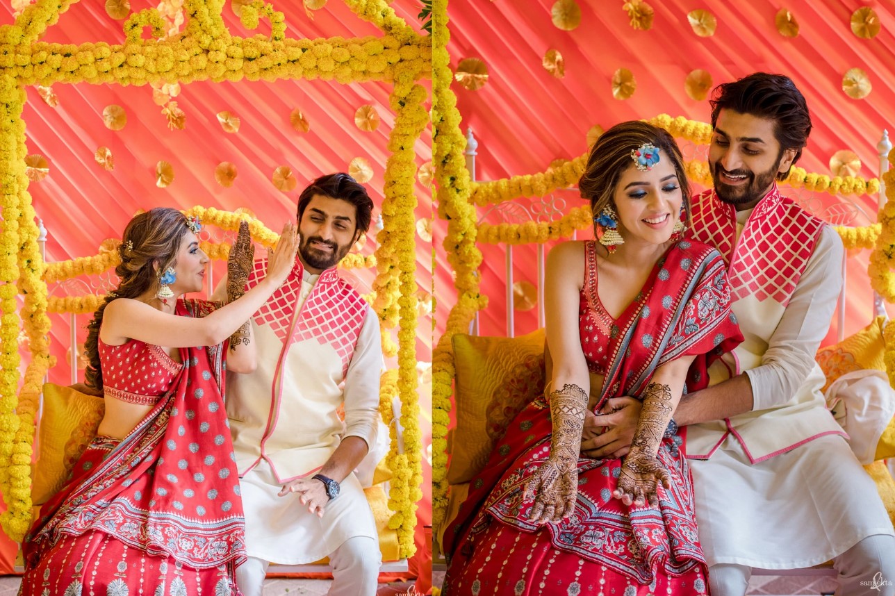 Photo poses for camera-shy couples to get the best wedding pictures |  PINKVILLA