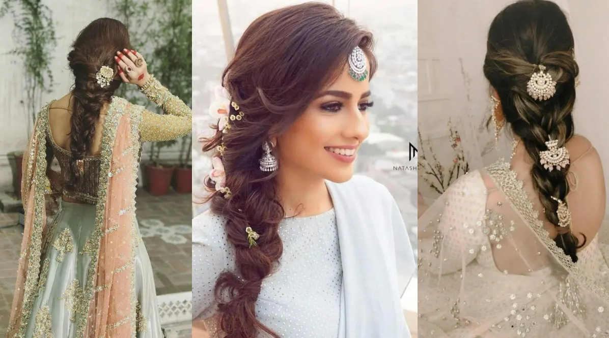 7 trending braided hairstyles for lehenga – Zerokaata