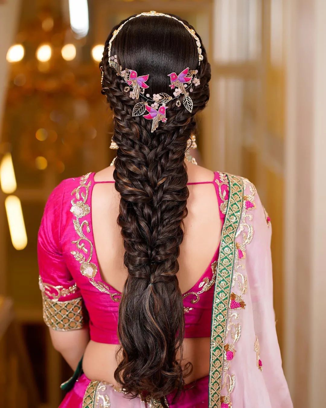 Khaleesi Braid Hairstyle | Braids Half Up Curls by Angela Tam HMUA Team –  Angela Tam Glam Team | Beloved Glamorous LLC