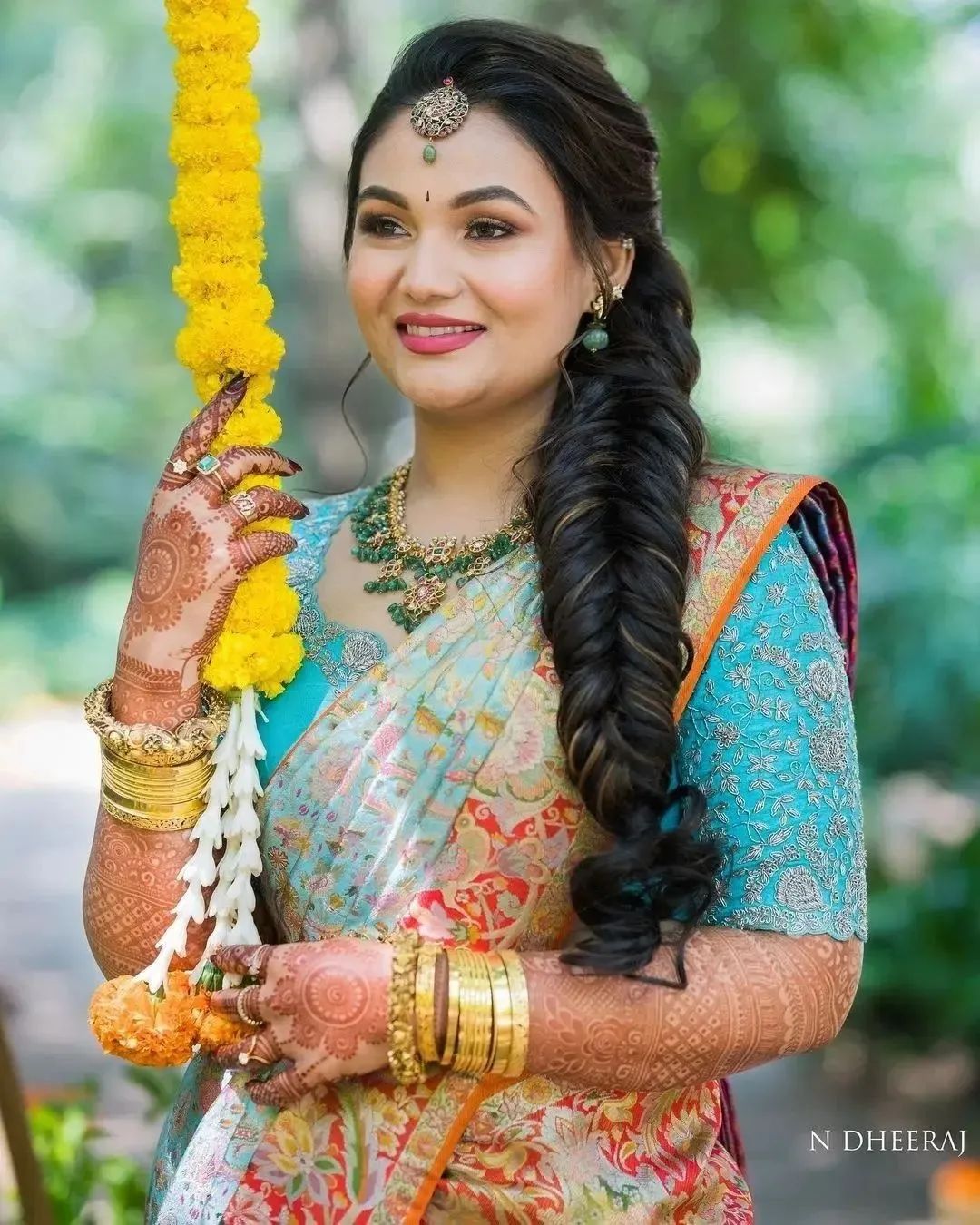 Bridal Hair & Makeup Services | Kerala hindu Engagement makeover  @_brahma_007 @santhoshjoji For bridal booking plz do contact 7594821432  #happybrides#happymakeuparti... | Instagram