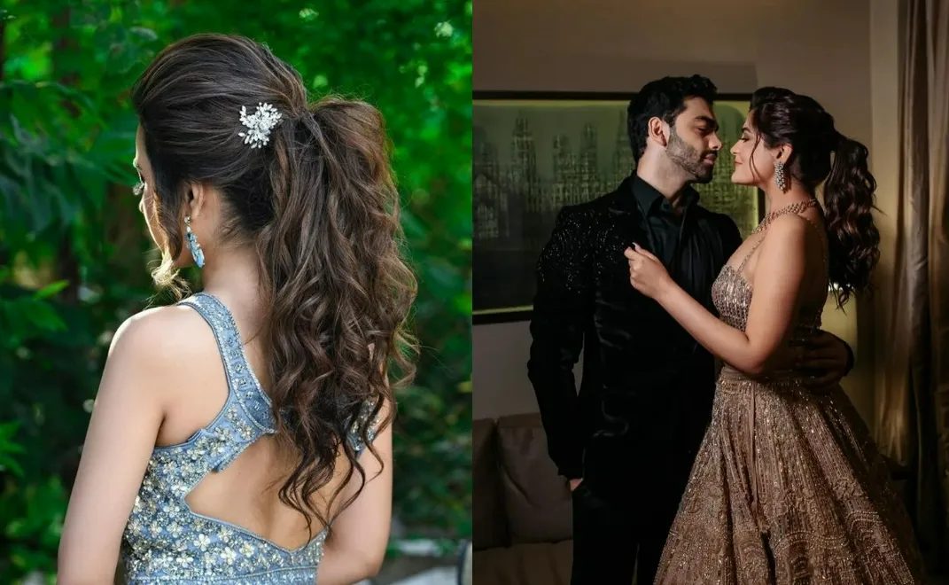 Mouni Roy And Alia Bhatt Hairstyles For Wedding Functions And Festivals