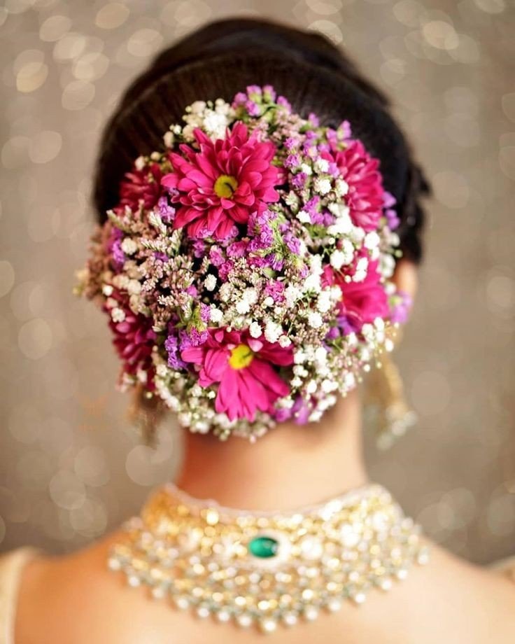 Olready on Twitter Flowers can add many stars to your already stunning  bridal hairstyle  Hairstylist  ritikahairstylist weddinghairstyles  weddinghair hairdo hairstyle hair haircut haircolor hairstylist  hairstyles fashion beauty makeup 