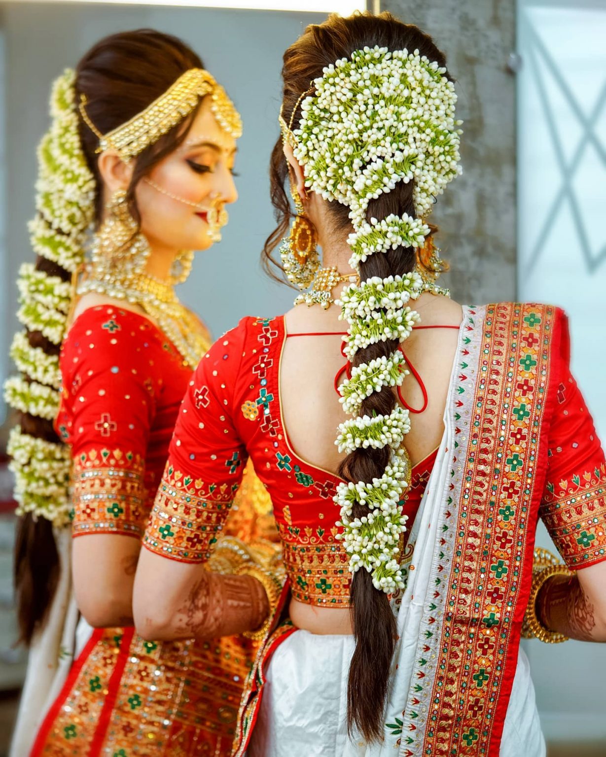 Bookmark These 50 Latest And Attractive South Indian Bridal Hairstyles For 2024 Weddings 4654