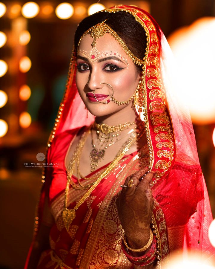 bengali bridal look photos
