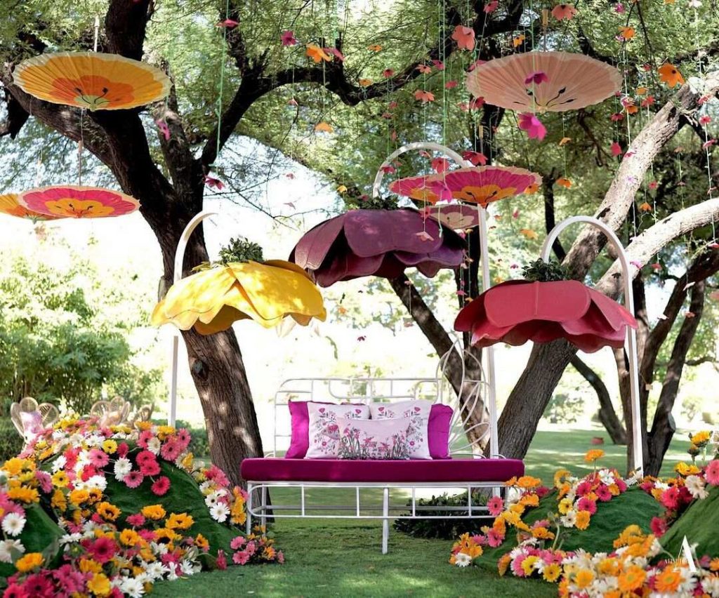 Outdoor Haldi Decoration 3